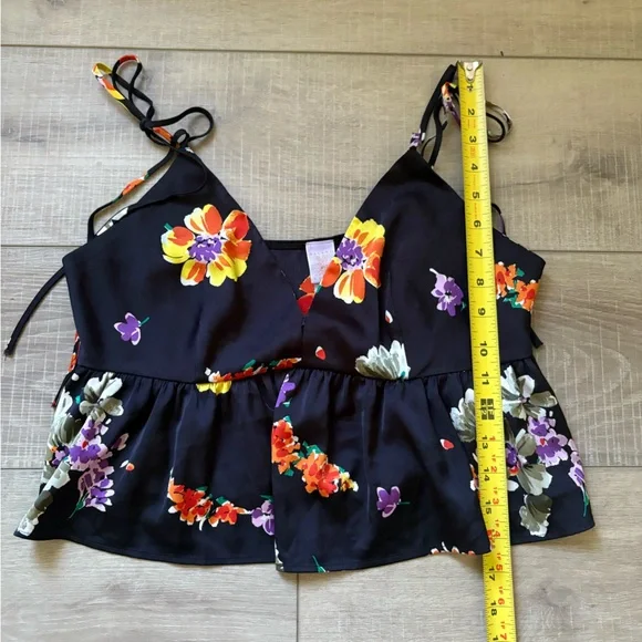 Savage x FENTY Satin Floral Sleep Cami - Picture 5 of 6